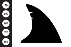 Shark Fin SVG Product Image 1