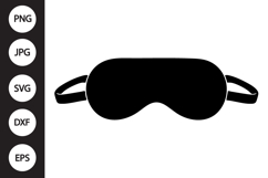 Sleeping Mask SVG Product Image 1