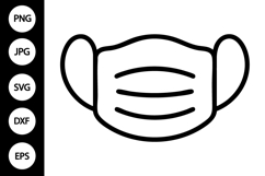 Face Mask SVG Product Image 1