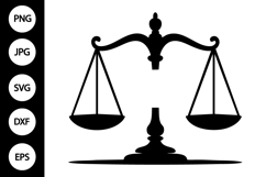 Justice Scales SVG Product Image 1