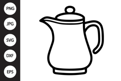 Coffee Pot SVG Product Image 1