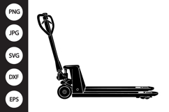 Pallet Jack SVG Product Image 1