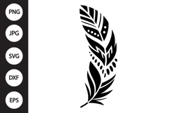 Tribal Feather SVG Product Image 1