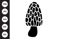 Morel Mushroom SVG Product Image 1