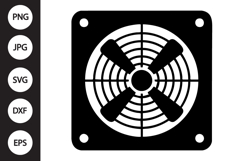 Exhaust Fan SVG Product Image 1