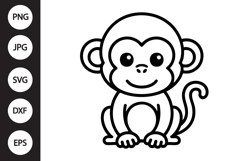 Monkey SVG Product Image 1