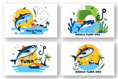 10 World Tuna Day Illustration Product Image 3
