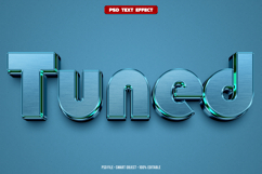 Tuned 3D editable text effect Product Image 1
