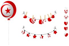 National, Patriotic Party Bundle. Tunisia Product Image 2