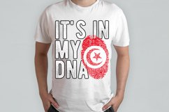 It&#039;s in my DNA Tunisia Flag Fingerprint PNG Sublimation Product Image 2