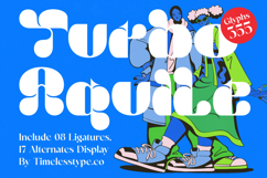 Turbo Aquile - Display Font Product Image 1