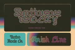 Turboline Vintage Font Product Image 4