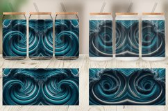Turbulence liquid marble Glass Can Wraps Product Image 4