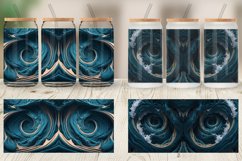 Turbulence liquid marble Glass Can Wraps Product Image 6