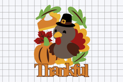 Thanksgiving Topper 3D SVG Product Image 3