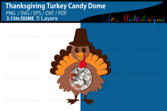 Thanksgiving turkey candy dome holder Product Image 3