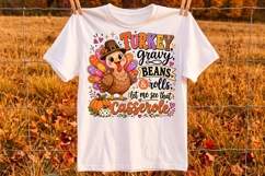 Turkey Gravy Beans &amp; Rolls Let Me See that Casserole PNG, Product Image 2