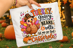 Turkey Gravy Beans &amp; Rolls Let Me See that Casserole PNG, Product Image 3