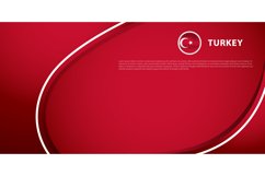 Turkey layout background concept design template Product Image 1