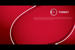 Turkey layout background concept design template Product Image 2