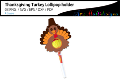 Thanksgiving Turkey Lollipop Holder Product Image 3