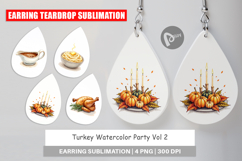 Turkey Party Earring Product Image 1