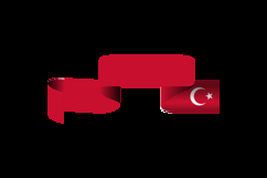 Turkish Republic Day Holiday Element Wave Flag Clipart Product Image 2