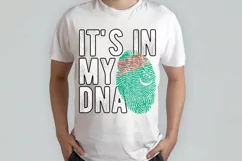 It's in my DNA Turkmenistan Flag Fingerprint PNG Sublimation Product Image 2