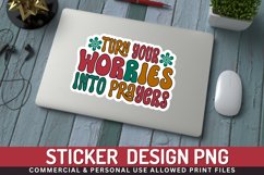 Turn your worries Sticker,meme sticker,daily meme sticker,waterproof sticker,macbook decal,dream sticker,bff sticker gift,gift for her,gift for him,eco friendly gift,anxious sticker,panic attack decal,waterproof decal,anxiety decal,macbook decal,bff stick