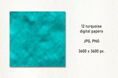 12 Turquoise Texture Digital Paper Product Image 2