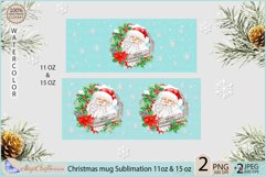 Christmas Mug Sublimation| Santa claus mug 11,15 Christmas Product Image 2