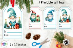 Christmas Gift Tags Bundle | 150 Personalized Gift Tags PNG Product Image 16