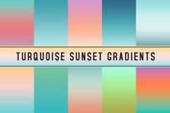 Turquoise Sunset Gradients Product Image 1