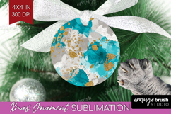 Turquoise Texture Ornament PNG - Glitter Background PNG Product Image 1