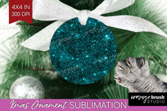 Turquoise Texture Ornament PNG - Glitter Background PNG Product Image 1