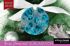 Turquoise Texture Ornament PNG - Glitter Background PNG Product Image 1