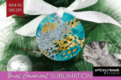 Turquoise Texture Ornament PNG - Glitter Background PNG Product Image 1