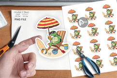 Summer Turtle Sticker Product Image 1