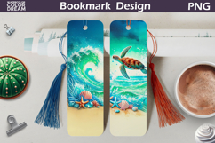 Sea Turtle Bookmark | Summer Beach Ocean Bookmark Product Image 1