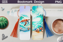 Sea Turtle Bookmark | Summer Beach Ocean Bookmark Product Image 1
