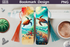 Sea Turtle Bookmark | Summer Beach Ocean Bookmark Product Image 1