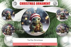 Christmas Ornaments Turtle Product Image 1