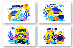 10 World Turtle Day Illustration Product Image 3