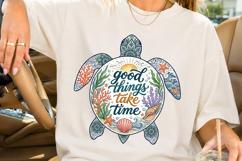 Turtle Good Things Take Time PNG Product Image 3