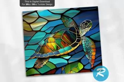turtle stain glass,20oz Tumbler Wrap,Tumbler Wrap Designs,Tumbler Wrap PNG,Digital Download,Tumbler Straight PNG,Sublimation Designs,Sublimation Template,Tapered Template,Stained Glass Window,Stain Glass Tumbler,StainedGlass Tumbler,Tumbler,Turtle Tumbler