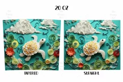 Turtle Tumbler Wrap, 20 oz tumbler wrap, Turtle png, Turtle Tumbler Wrap
