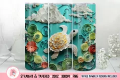 Turtle Tumbler Wrap, 20 oz tumbler wrap, Turtle png, Turtle Tumbler Wrap
