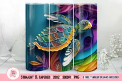 Turtle Tumbler Wrap, 20 oz tumbler wrap, Turtle Tumbler Wrap, Turtle Png