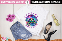 Turtley awesome Sublimation Design Product Image 2