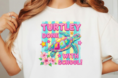 Turtley Done With School PNG Product Image 3